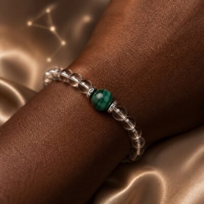 Taurus Celestial Birthstone Crystal Bracelet