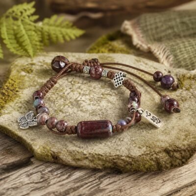 Tibetan Ceramic Couple Bracelets