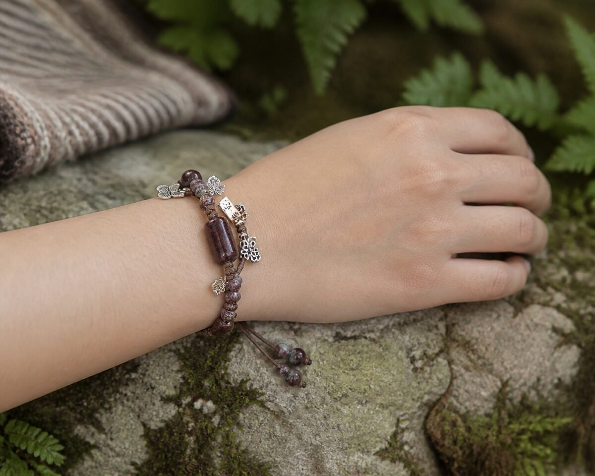 Tibetan Ceramic Couple Bracelets