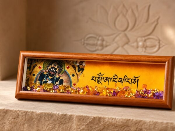 Tibetan Crystal Mantra Altar Frame