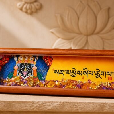 Tibetan Crystal Mantra Altar Frame