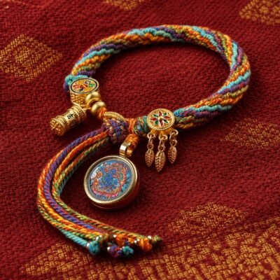 tibetan-eastern-zodiac-guardian-cord-bracelet-01-main Tibetan Eastern Zodiac Guardian Cord Bracelet