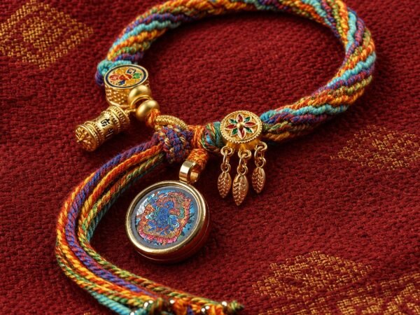 Tibetan Eastern Zodiac Guardian Cord Bracelet