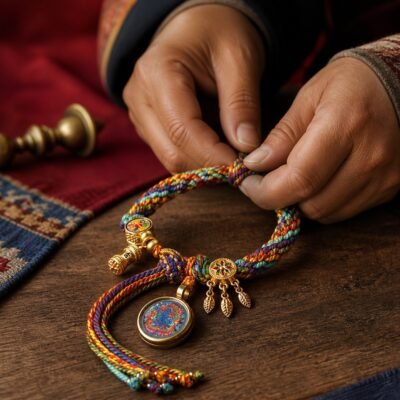tibetan-eastern-zodiac-guardian-cord-bracelet-02-artisan Tibetan Eastern Zodiac Guardian Cord Bracelet