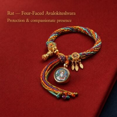 tibetan-eastern-zodiac-guardian-cord-bracelet-05-rat Tibetan Eastern Zodiac Guardian Cord Bracelet