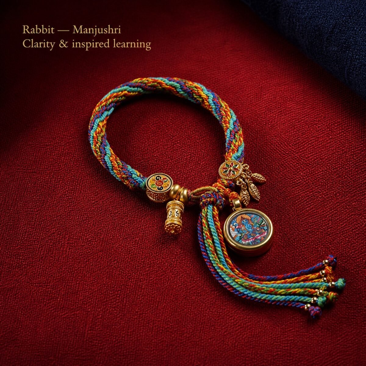 tibetan-eastern-zodiac-guardian-cord-bracelet-07-rabbit Tibetan Eastern Zodiac Guardian Cord Bracelet