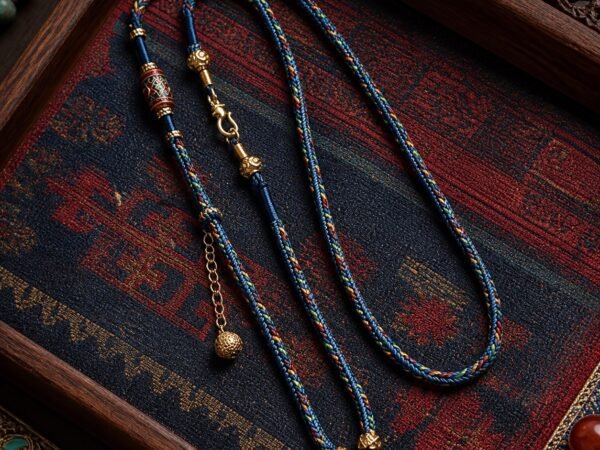Tibetan Braided Talisman Cord