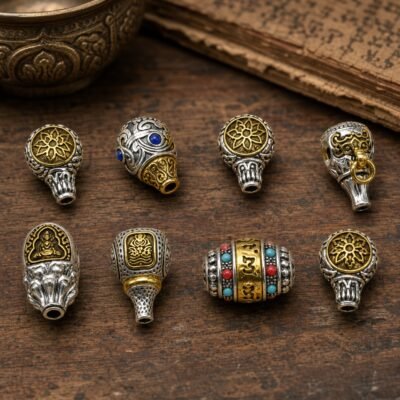 tibetan-inspired-metal-mala-spacer-charms-collection-main Tibetan Metal Mala Spacer Charms