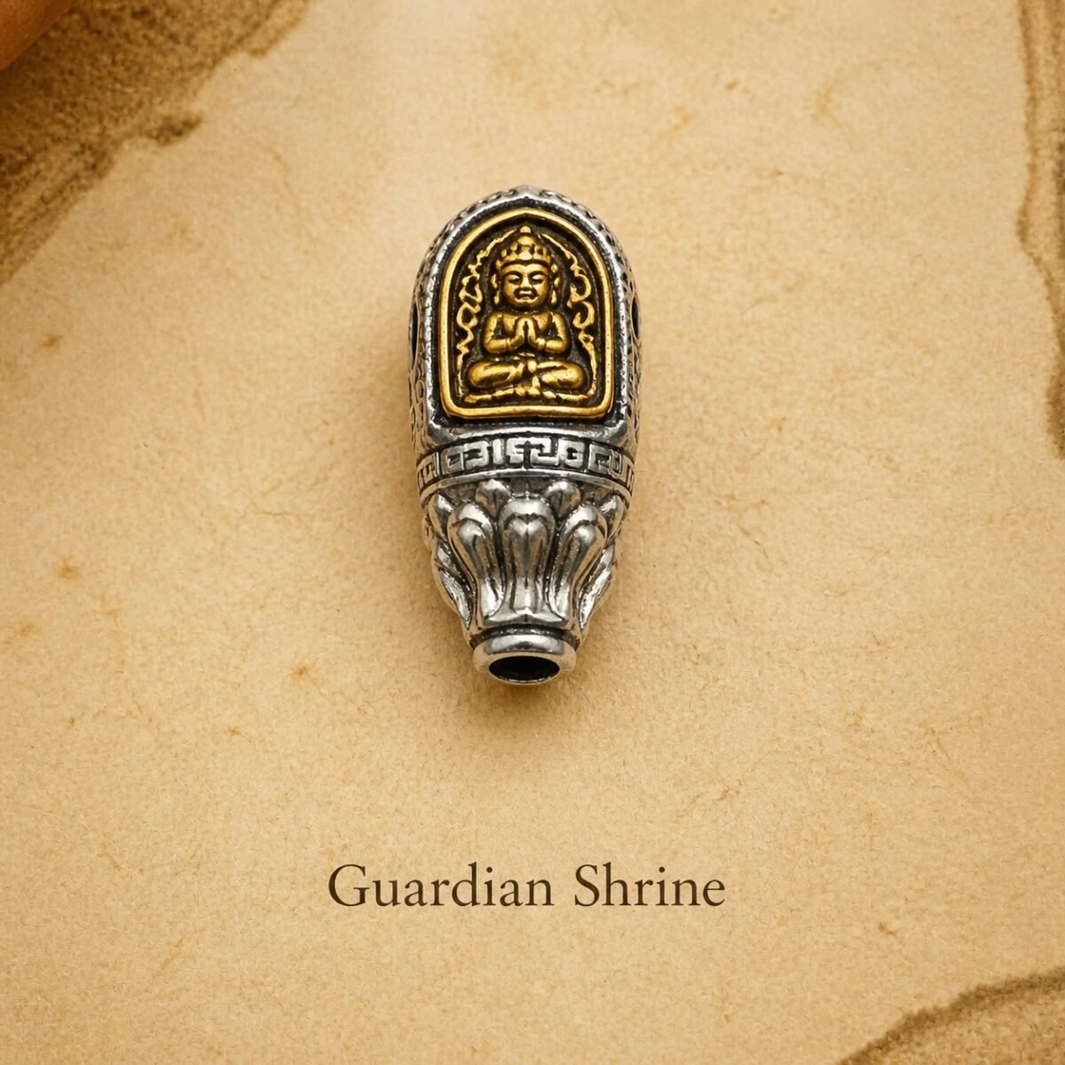 tibetan-inspired-metal-mala-spacer-charms-guardian-shrine Tibetan Metal Mala Spacer Charms