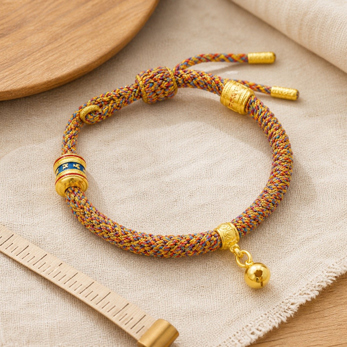 tibetan-six-syllable-mantra-bracelet-05-size-guide Six-Syllable Mantra Bracelet