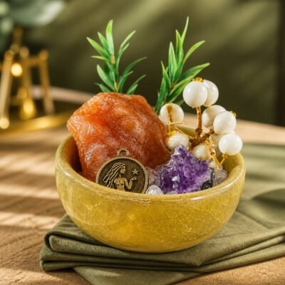 Virgo Crystal Micro-Landscape Desk Decor