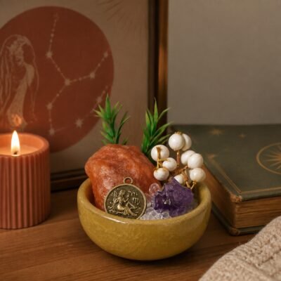 Virgo Crystal Micro-Landscape Desk Decor