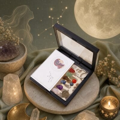 virgo-zodiac-seven-chakra-crystal-keychain-gift-set-04-zodiac-energy Virgo Seven Chakra Crystal Keychain Gift Set