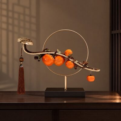 Warm Home Persimmon Ruyi Display