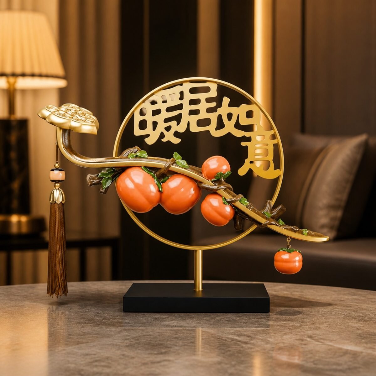 Warm Home Ruyi Persimmon Display