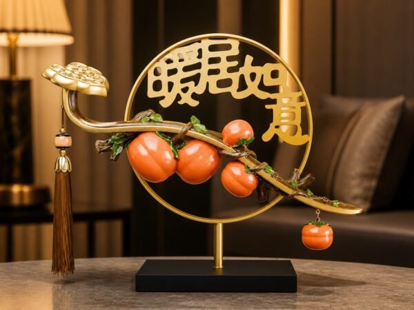 Warm Home Ruyi Persimmon Display
