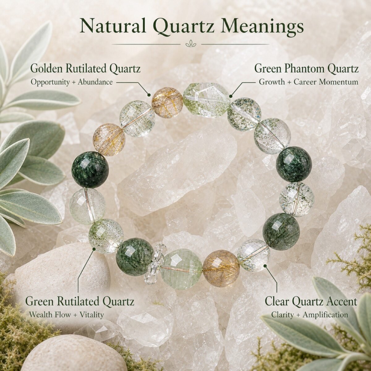 wealth-flow-green-phantom-rutilated-quartz-bracelet-02-stone-meaning-guide Wealth Flow Green Phantom & Rutilated Quartz Bracelet