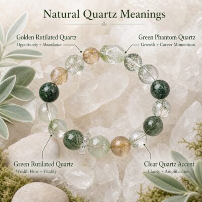wealth-flow-green-phantom-rutilated-quartz-bracelet-02-stone-meaning-guide Wealth Flow Green Phantom & Rutilated Quartz Bracelet