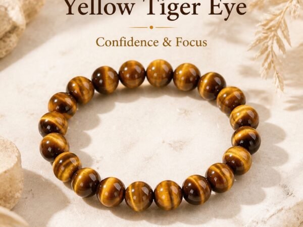 Yellow Tiger Eye Confidence Bracelet
