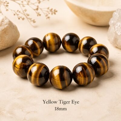 Yellow Tiger Eye Confidence Bracelet