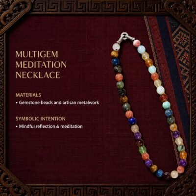 Multigem Meditation Necklace