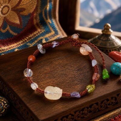 Citrine Pixiu Multigem Intention Bracelet
