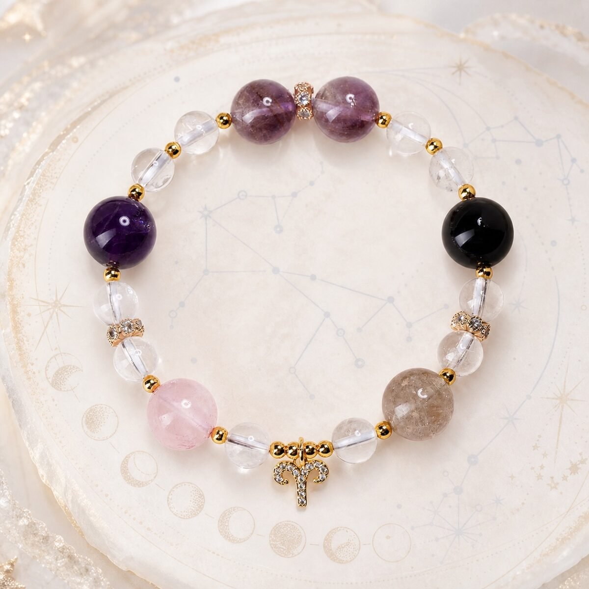 zodiac-crystal-energy-bracelet-01-main Celestial Path Zodiac Crystal Bracelet — Choose Your Sign