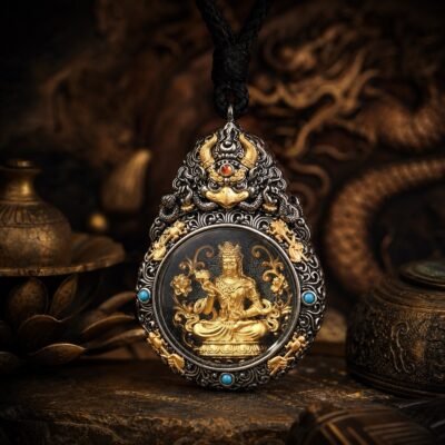 zodiac-guardian-deity-rotating-amulet-necklace-zodiac-05-dragon-samantabhadra Eastern Zodiac Guardian Deity Rotating Amulet Necklace
