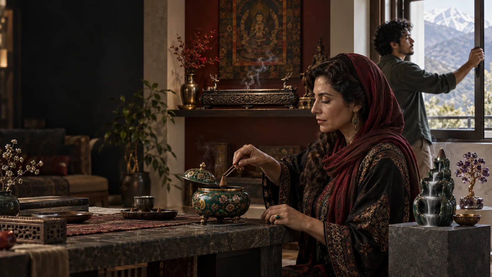 Editorial scene for How to Choose an Incense Burner: Types, Materials, and Safe Placement