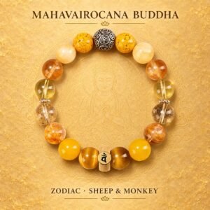 Zodiac Intention Crystal Bracelet - Goat