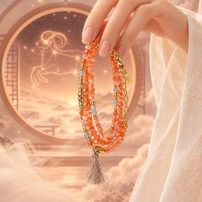aries-zodiac-crystal-energy-wrap-bracelet-02-worn-light-v2 Elemental Zodiac Crystal Wrap Bracelets
