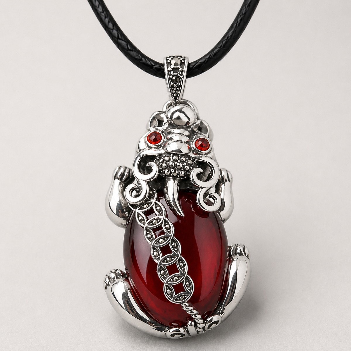 Pixiu Wealth Guardian Feng Shui Necklace
