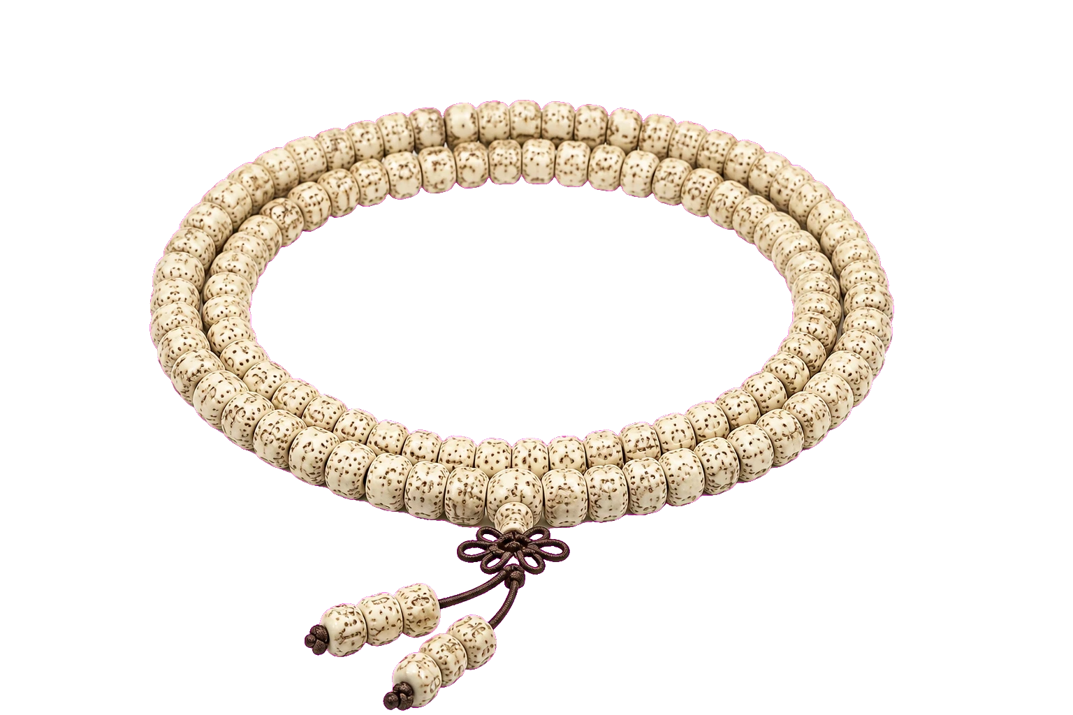 Bone bead style mala beads