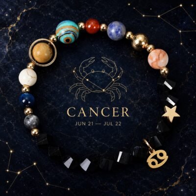 cancer-zodiac-black-faceted-crystal-bracelet-01-product-v2 Cancer Zodiac Bracelet with glossy black faceted natural-stone beads