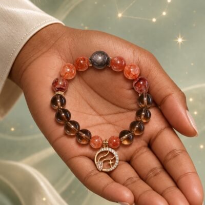 Zodiac Crystal Talisman Bracelet — Choose Your Sign