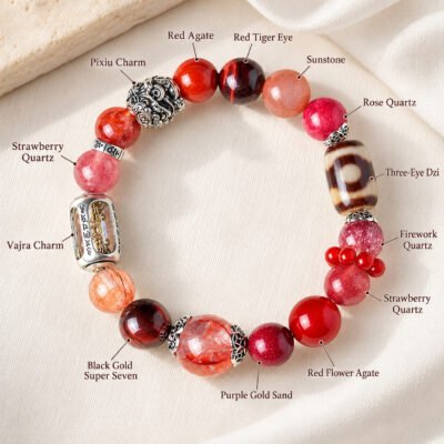 Inner Fire Vajra Confidence Bracelet