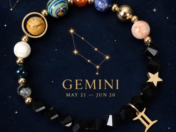 gemini-zodiac-black-faceted-crystal-bracelet-01-product-v2 Gemini Black Bracelet with glossy black faceted natural-stone beads