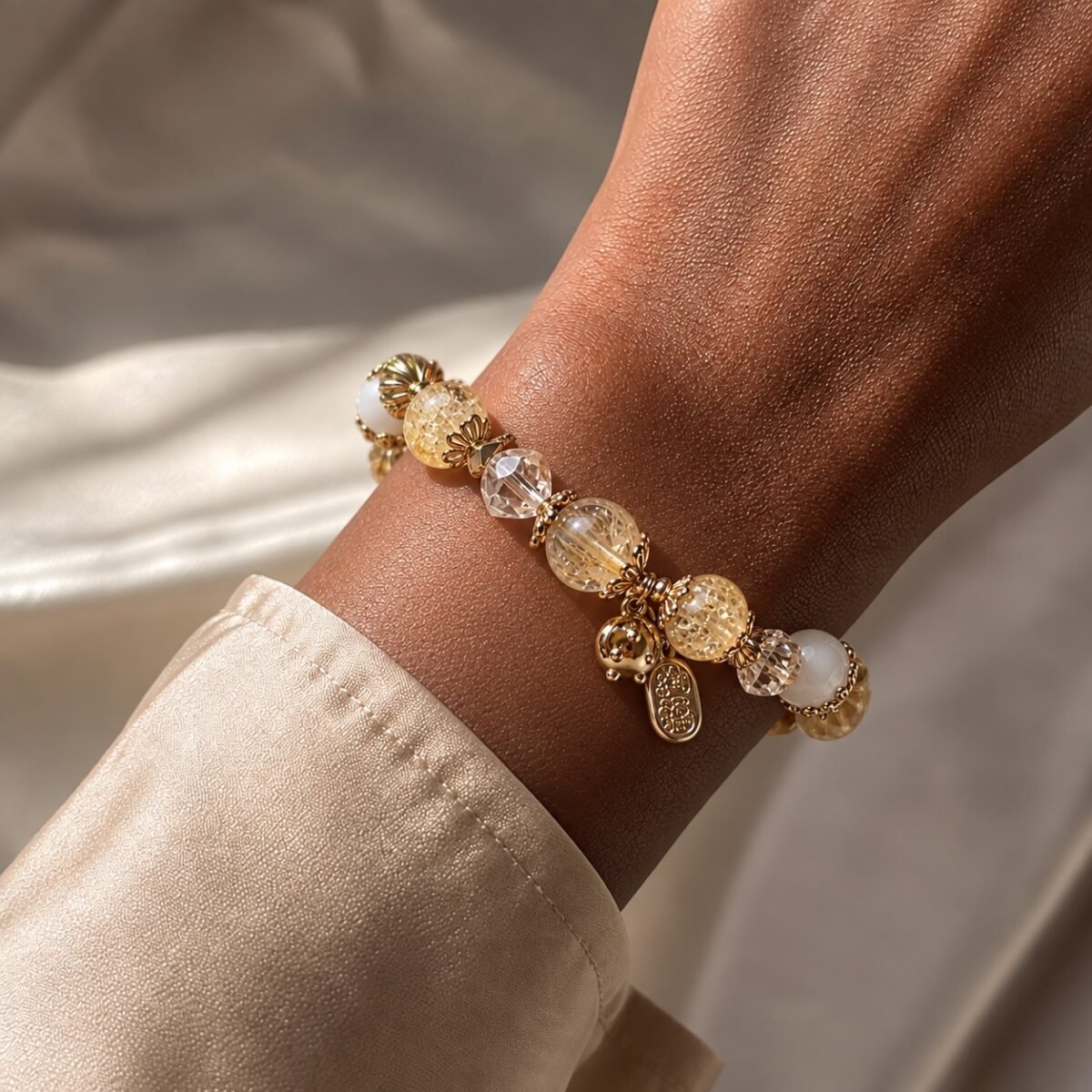 Golden Citrine Aphrodite Bracelet