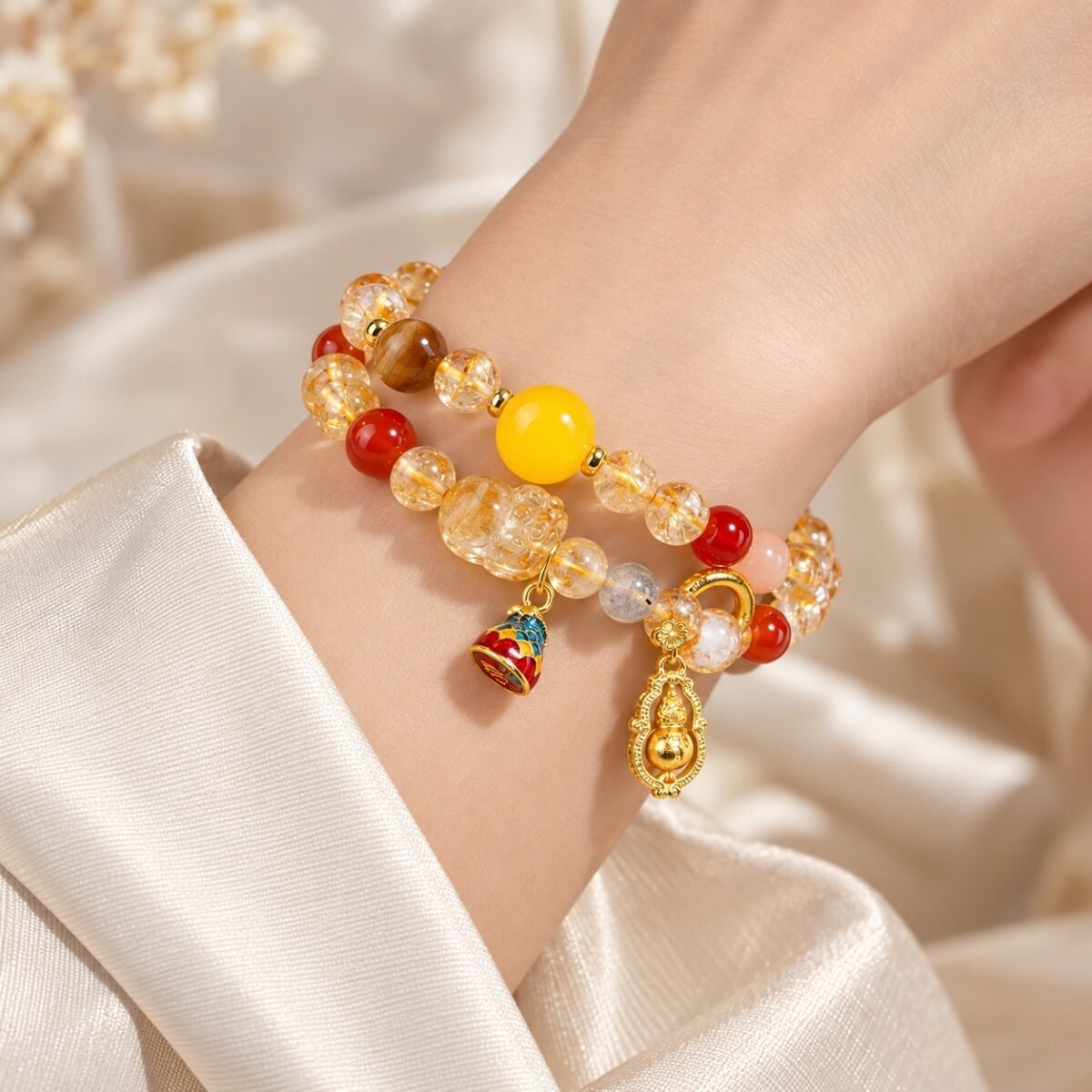 Golden Pixiu Abundance Bracelet