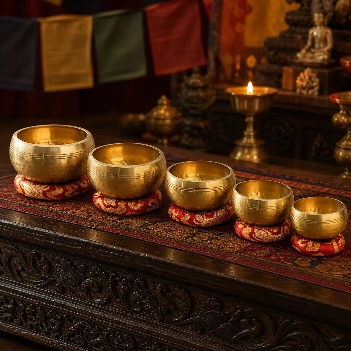 Hand-Hammered Himalayan Singing Bowl