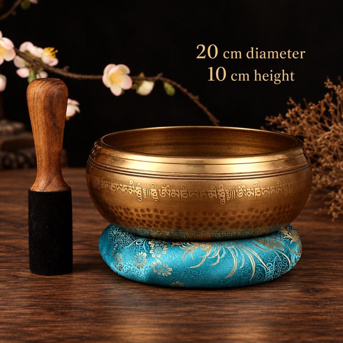 Hand-Hammered Himalayan Singing Bowl