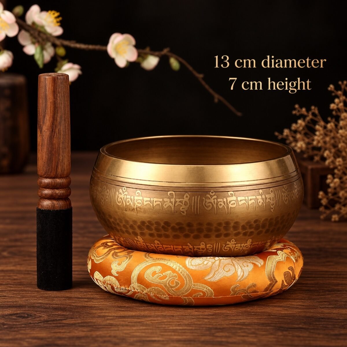Hand-Hammered Himalayan Singing Bowl