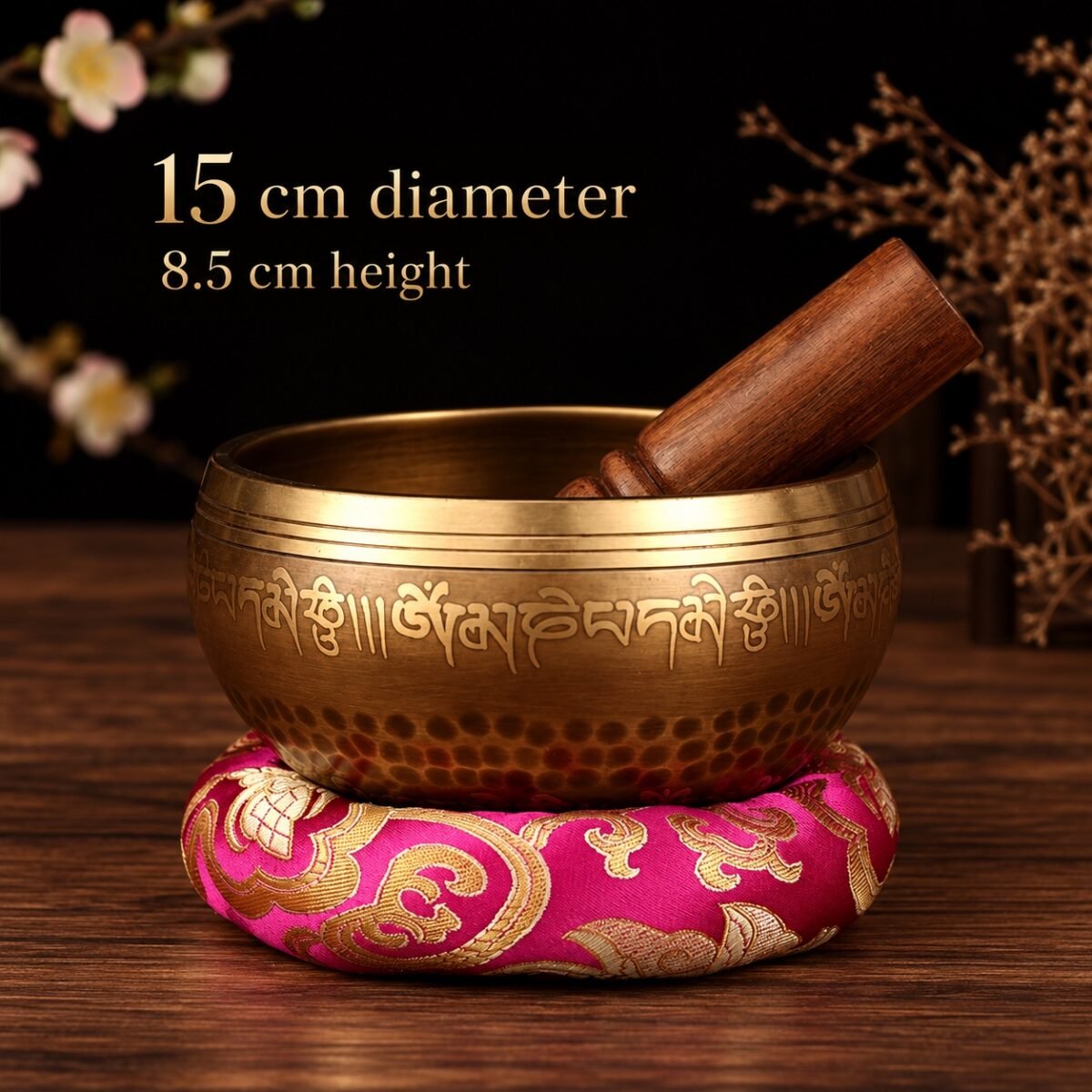 Hand-Hammered Himalayan Singing Bowl