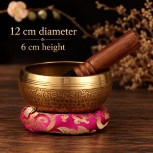 Hand-Hammered Himalayan Singing Bowl - 12 cm