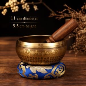 Hand-Hammered Himalayan Singing Bowl - 11 cm