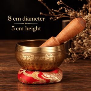 Hand-Hammered Himalayan Singing Bowl - 8 cm