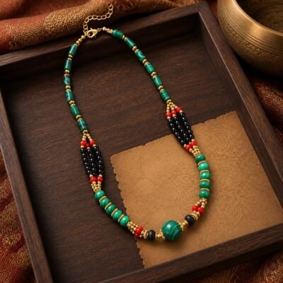 Himalayan Handwoven Natural Stone Choker