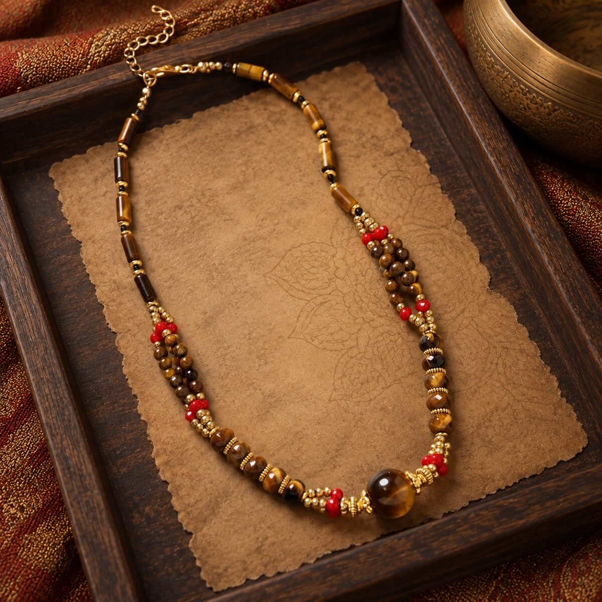Himalayan Handwoven Natural Stone Choker