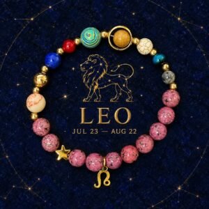 Rose Zodiac Totem Bracelet - Leo