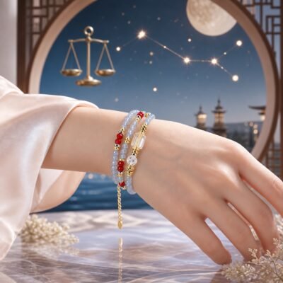 libra-zodiac-crystal-energy-wrap-bracelet-02-worn-light-v2 Elemental Zodiac Crystal Wrap Bracelets